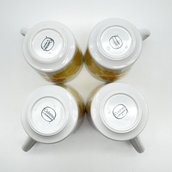 Centura by Corning Spice Of Life Coffee Cup Saucer Set Tea Vintage 8 oz 6" Plate - Picture 4 of 7